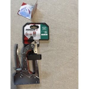 Arrow Staple Gun JT21‎ with Internal Anti-Slip Handle in Chromed-Steel Body